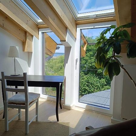 Apartment Unterm Dach Mit Kleinem Seeblick Münsing Exteriör bild